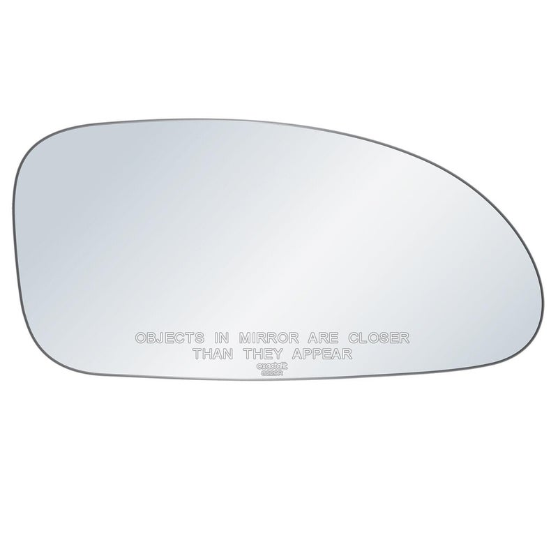 Rugged TUFF Passenger Side Mirror Glass Replacement For 2000 2001 2002 2003 2004 2005 Buick LeSabre Right Rear View Door Flat Mirrors With Adhesives exactafit 8229R - Image 1